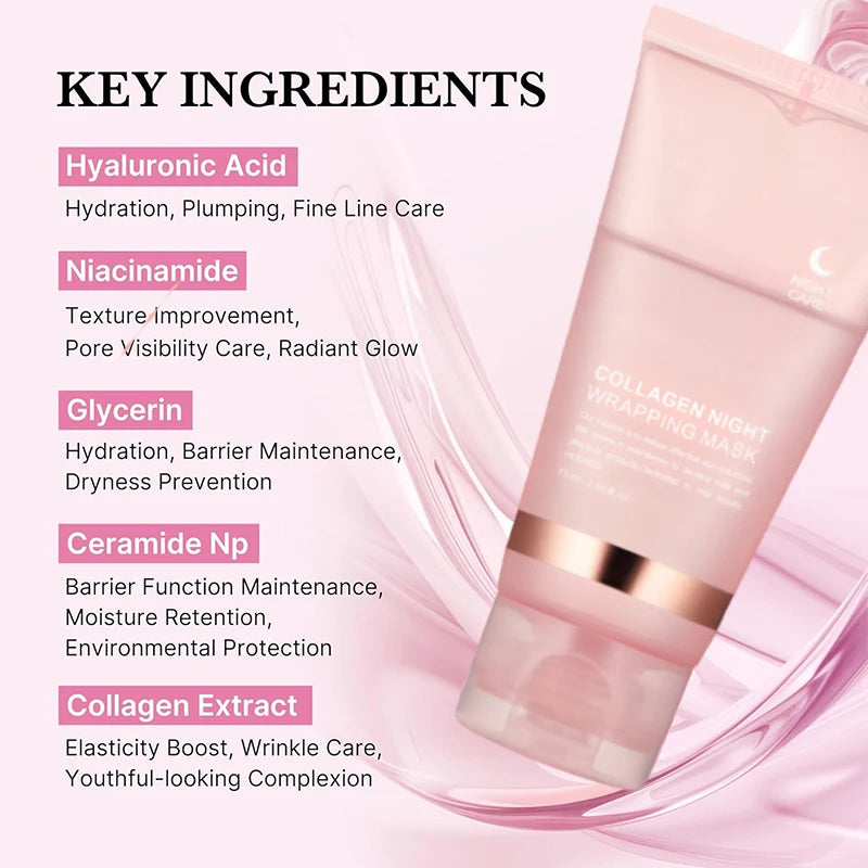 5PC Korean Collagen Peel Off Facial Mask