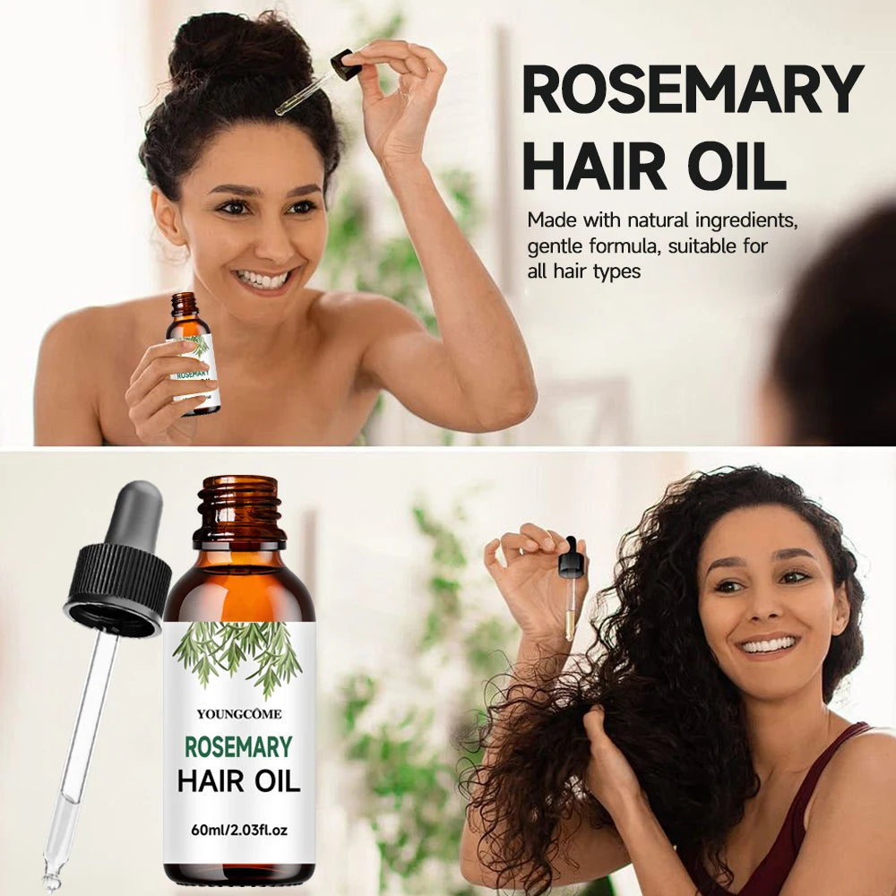 Rosemary & Lavender Hair Growth Oil – Nourishing, Anti-Hair Loss Treatment (2025)