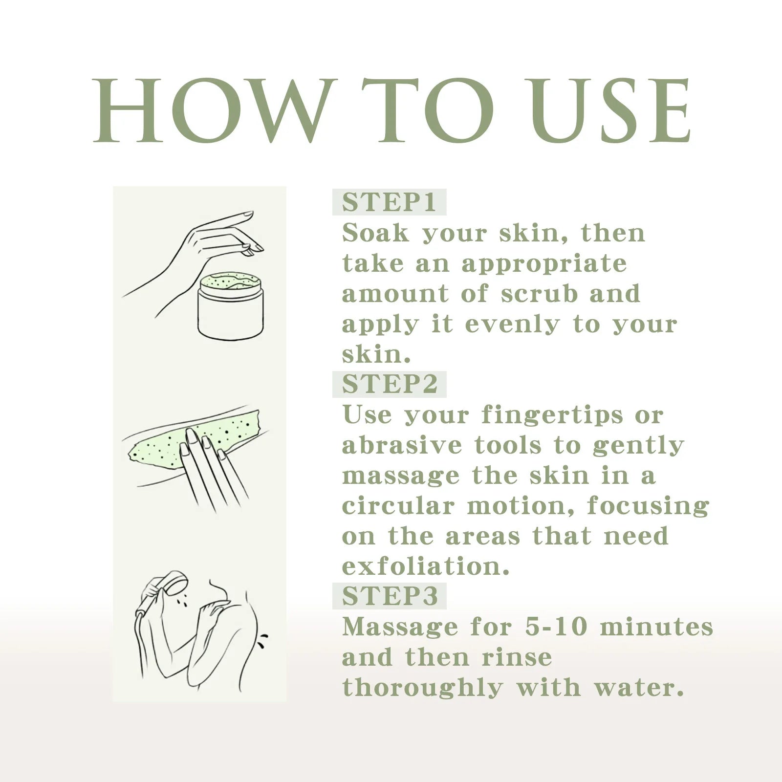 Hoygi Avocado Exfoliating Body Scrub – 100g