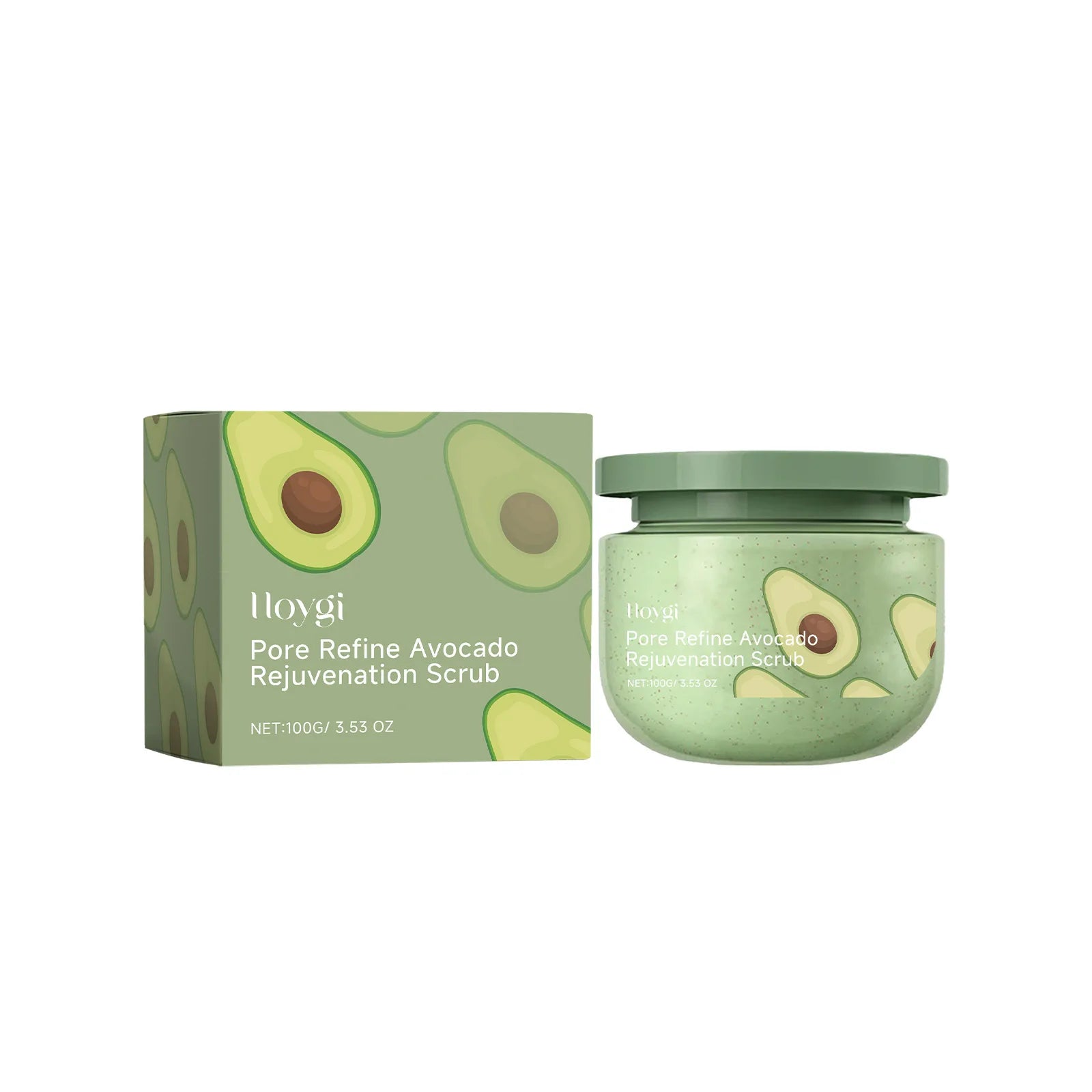 Hoygi Avocado Exfoliating Body Scrub – 100g