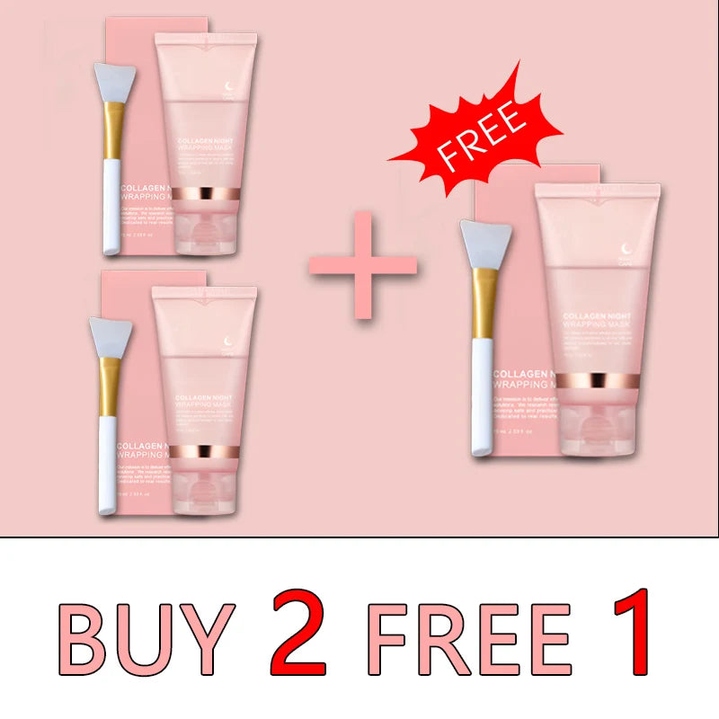 5PC Korean Collagen Peel Off Facial Mask