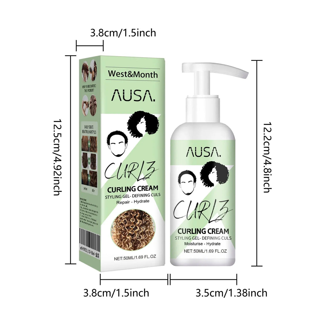 Keratin Curl Defining Hair Cream