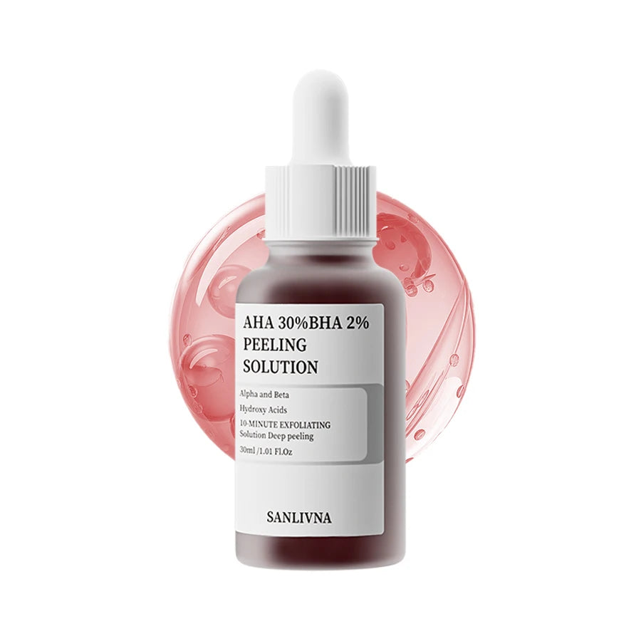 AHA BHA Niacinamide & Peptide Face Serum Set