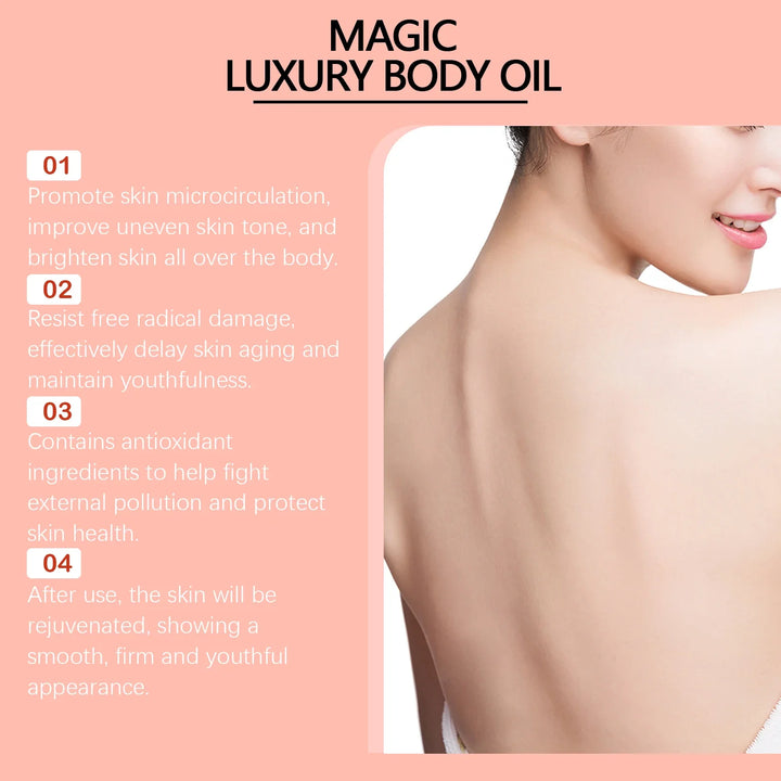Firming & Tightening Body Oil – Nourishing Anti-Cellulite Skin Care
