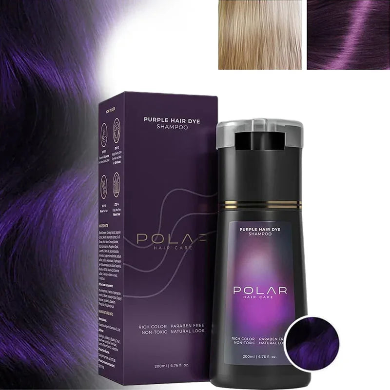 3-in-1 Quick Black Hair Dye Shampoo