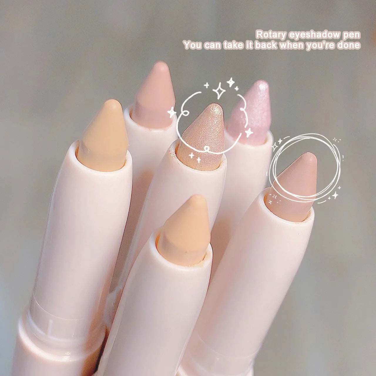 Lying Silkworm Eyeshadow Highlighter Pen – Matte & Pearl Brightening Stick