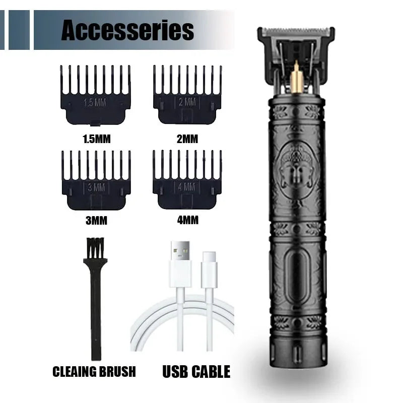 T9 Electric Hair Clipper – Dragon Buddha Beard & Body Trimmer