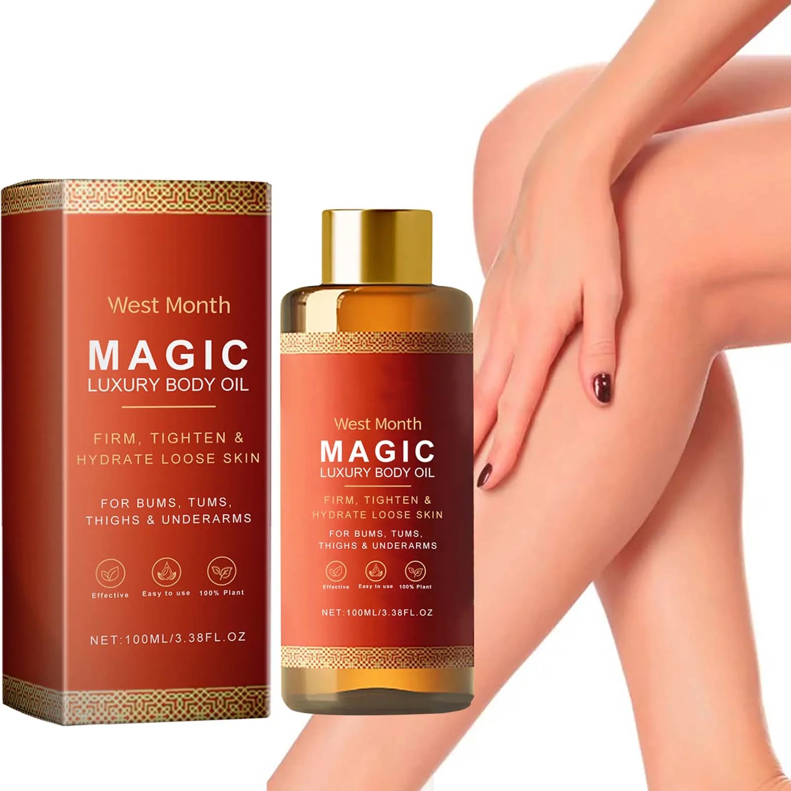 Firming & Tightening Body Oil – Nourishing Anti-Cellulite Skin Care