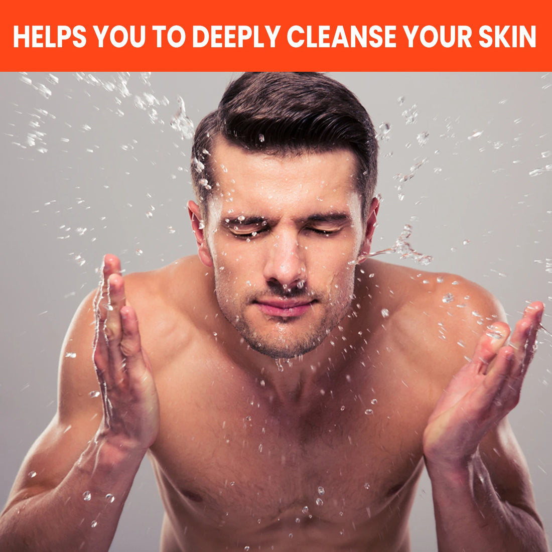 Men's Volcanic Mud Face Wash