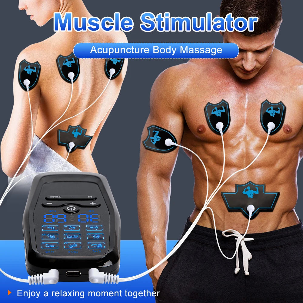 Digital EMS TENS Muscle Stimulator & Slimming Machine