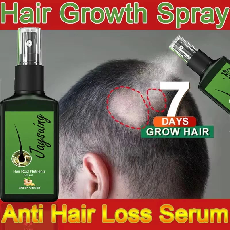 Fast Hair Growth Serum Spray – Anti Hair Loss Scalp Treatment