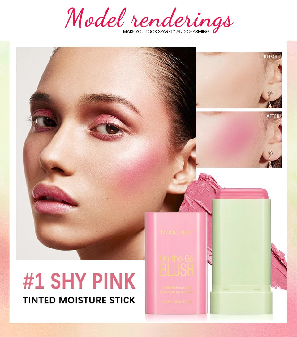 pixiBlush Matte Pink Blush Stick