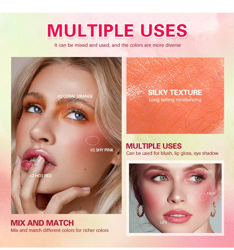 pixiBlush Matte Pink Blush Stick