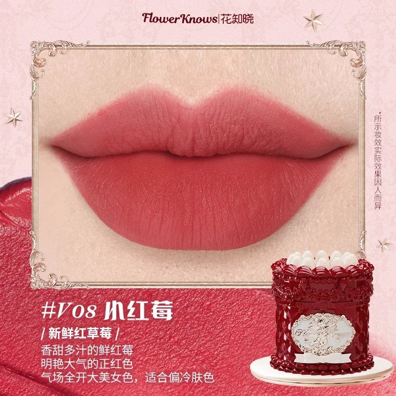 Flowerknows Strawberry Cupid Matte Velvet Lipstick