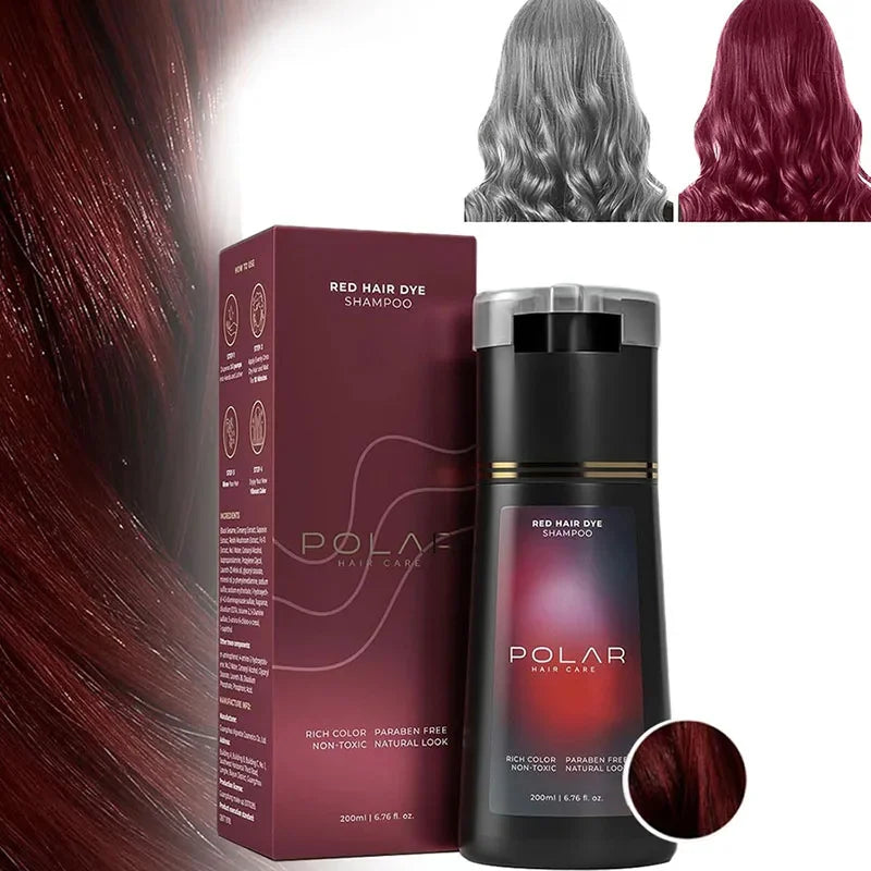 3-in-1 Quick Black Hair Dye Shampoo