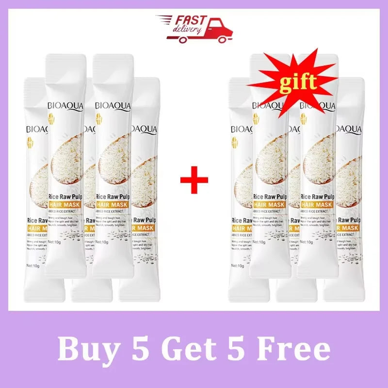 Rice Keratin Hair Mask – 5 Sec Repair