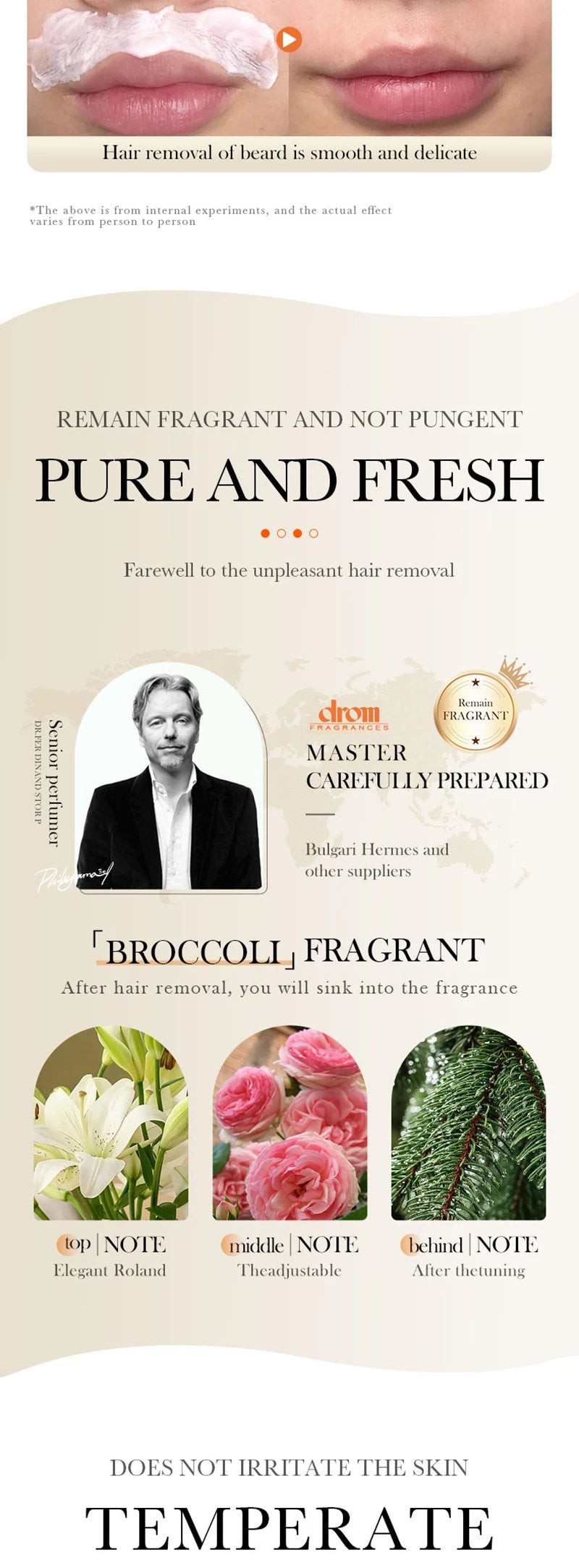 Permanent Hair Removal Cream for Men & Women