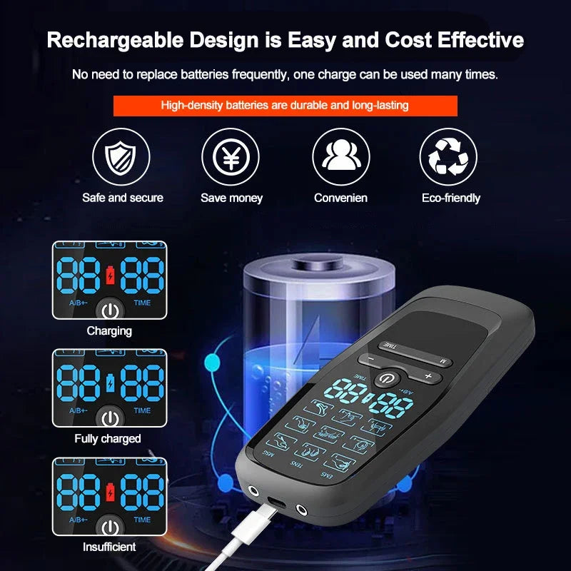 Digital EMS TENS Muscle Stimulator & Slimming Machine