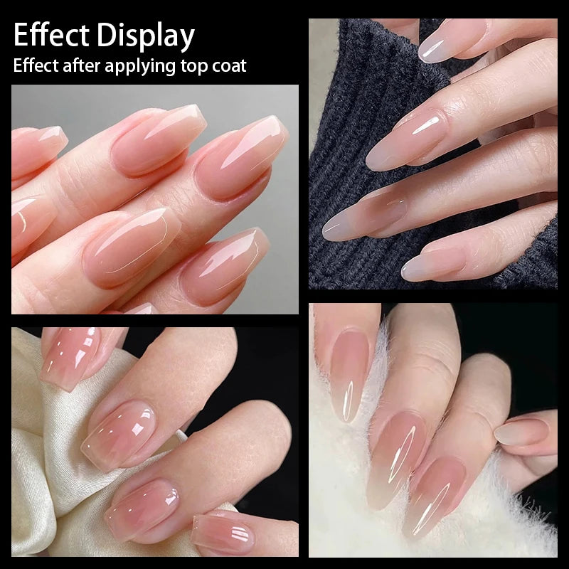 30Pcs Matte Nude Press-On Nails
