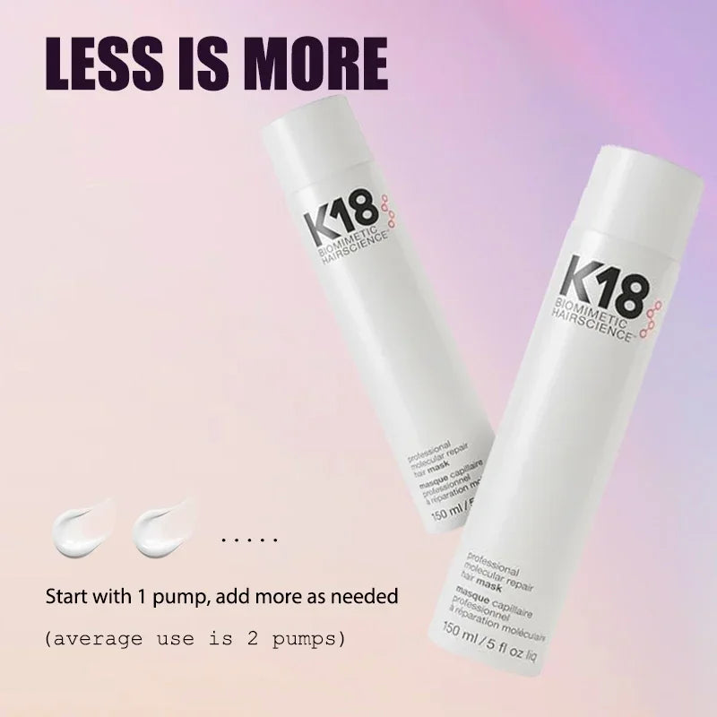 Original K18 Leave-In Repair Hair Mask – 150ML Fast Regenerative Treatment