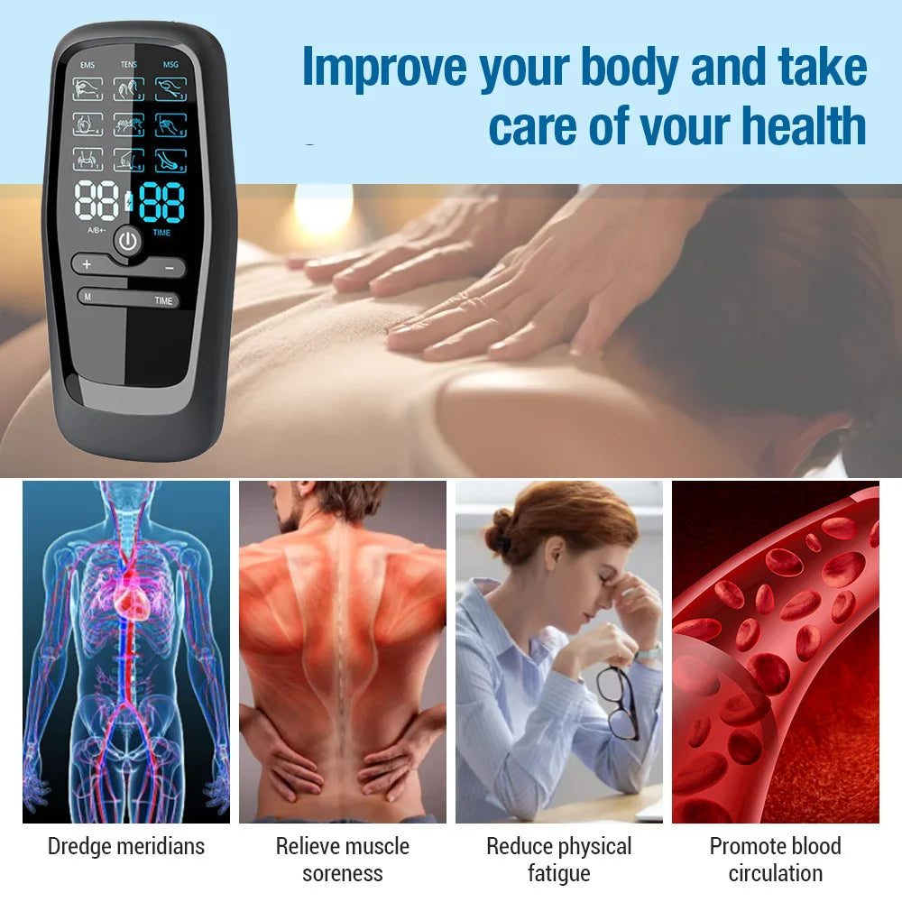 Digital EMS TENS Muscle Stimulator & Slimming Machine