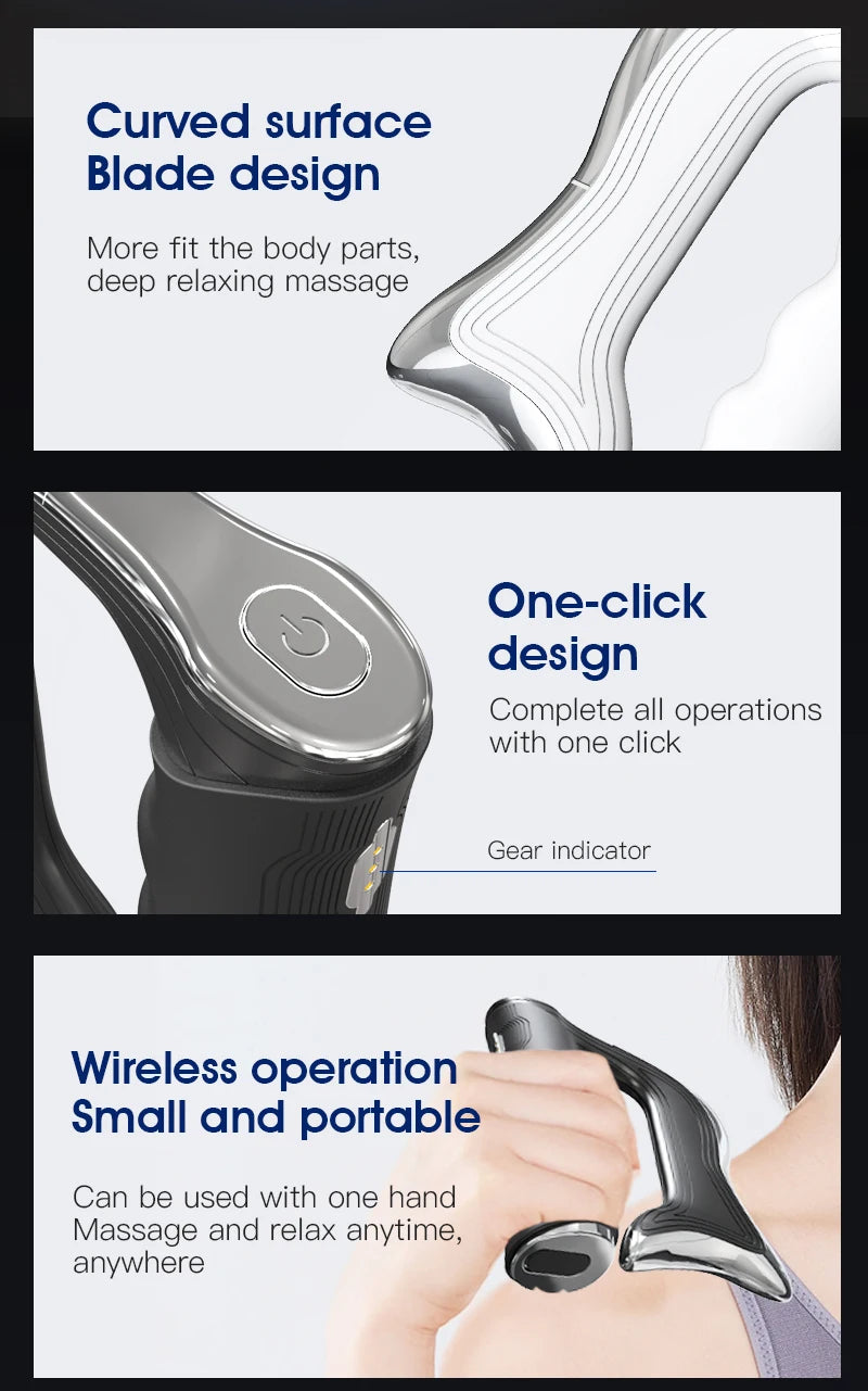 Electric Fascia Knife – Deep Tissue Muscle Massage Tool