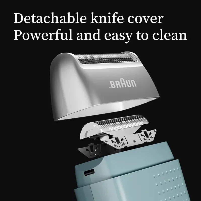 BRAUN M1900 Portable Electric Shaver for Men
