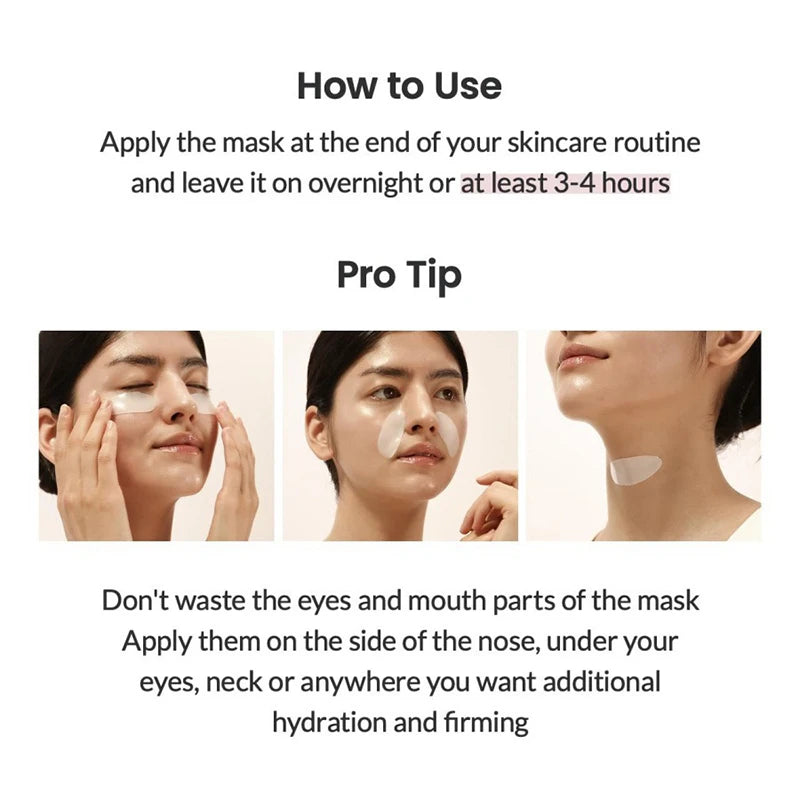 Bio Collagen Face Mask – Deep Hydrating & Brightening Overnight Skincare