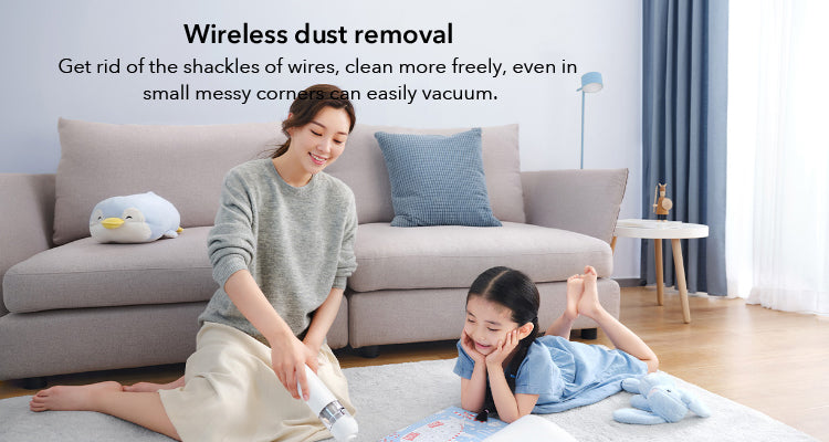 Xiaomi Mijia Portable Handheld Vacuum – Wireless Mini 13000PA Cyclone Cleaner