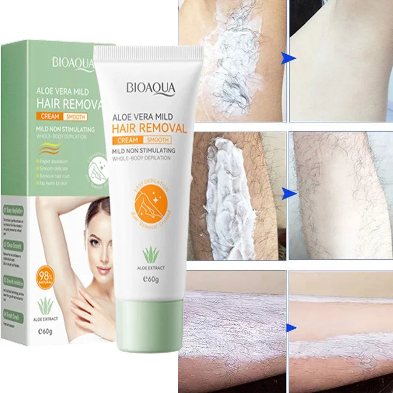 Permanent Hair Removal Cream for Men & Women