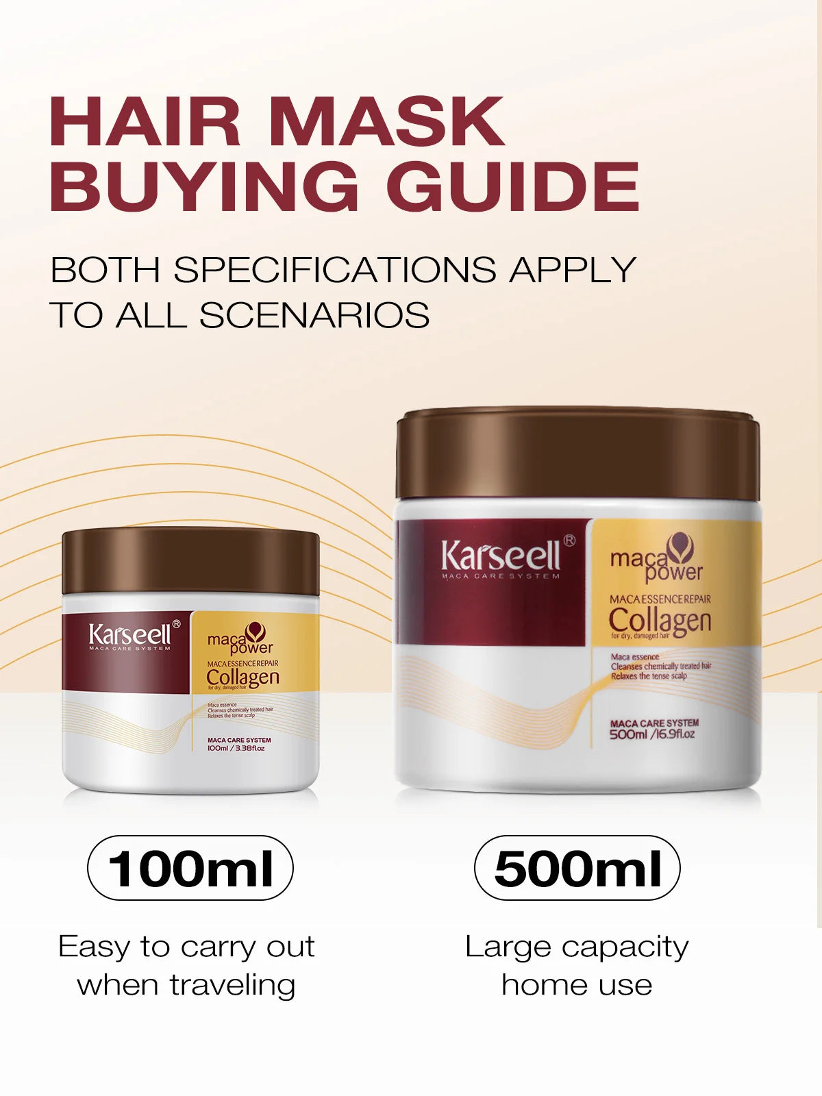 Karseell Collagen Hair Mask with Argan Oil