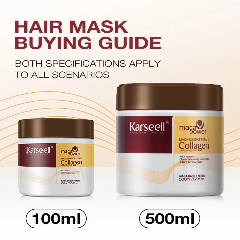 Karseell Collagen Hair Mask with Argan Oil