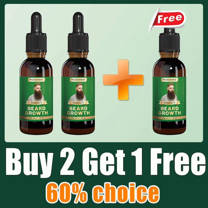 2025 Beard & Hair Growth Essence