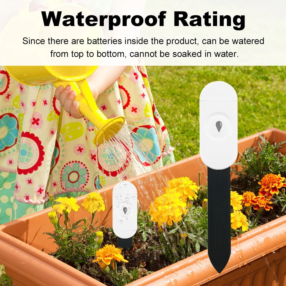 Zigbee Soil Moisture Sensor – Smart Plant Monitor with App & Voice Control