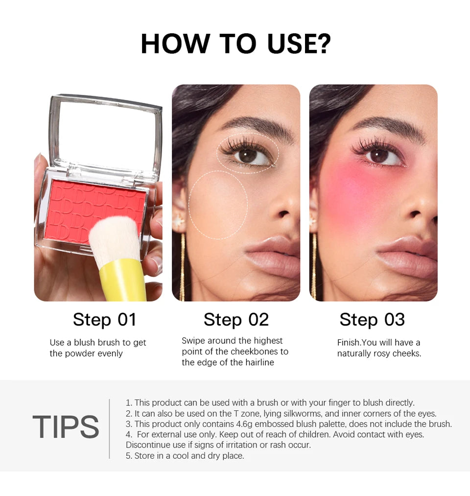 Matte Natural Face Blusher