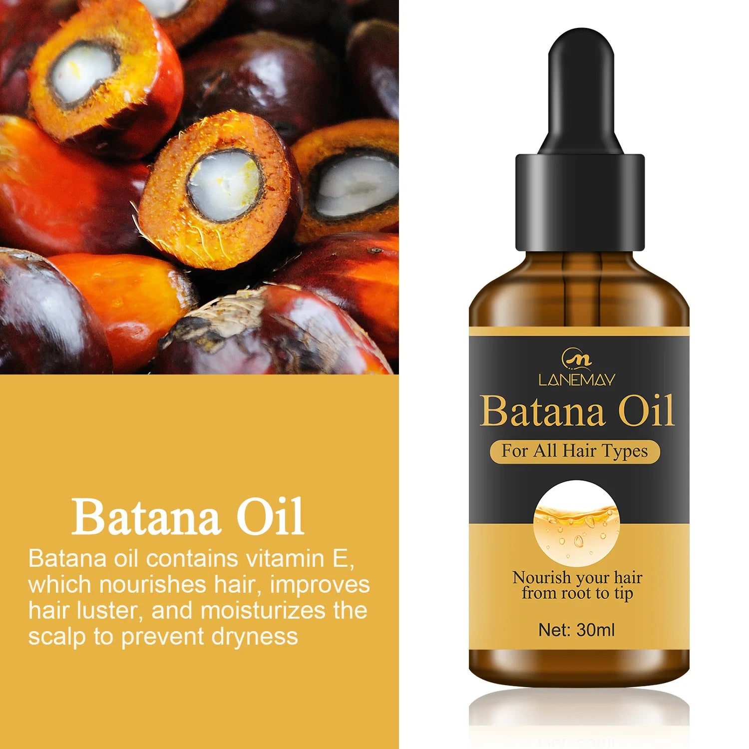 7 Days Batana Hair Growth Serum