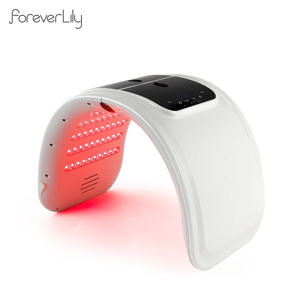 Foreverlily LED Face Mask PDT Machine – 7-Color Photon Therapy with Nano Spray