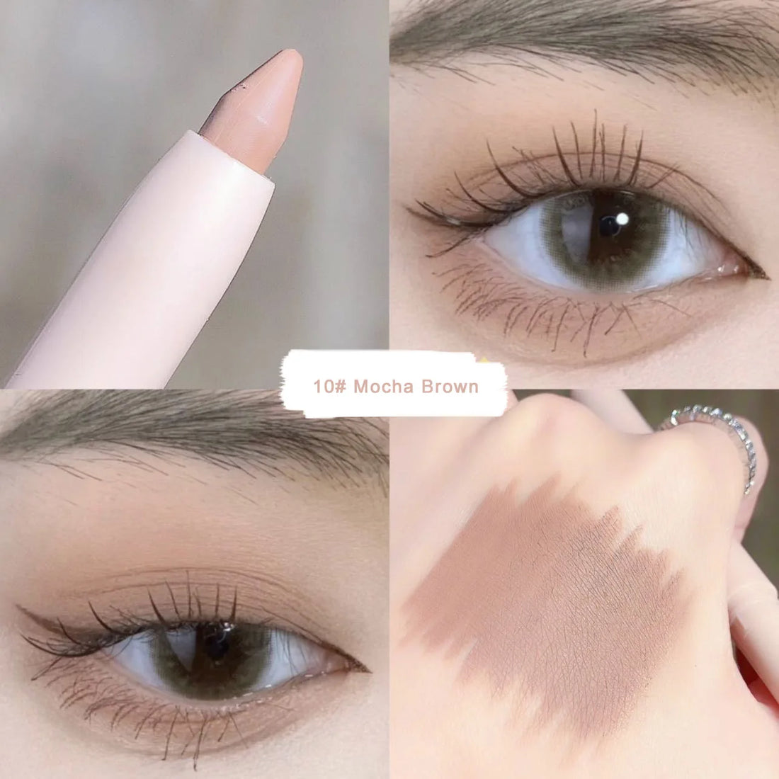 Lying Silkworm Eyeshadow Highlighter Pen – Matte & Pearl Brightening Stick