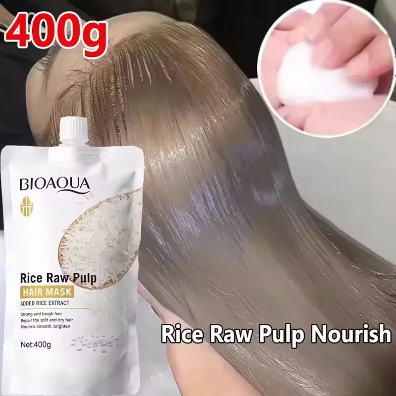 Rice Keratin Hair Mask – 5 Sec Repair