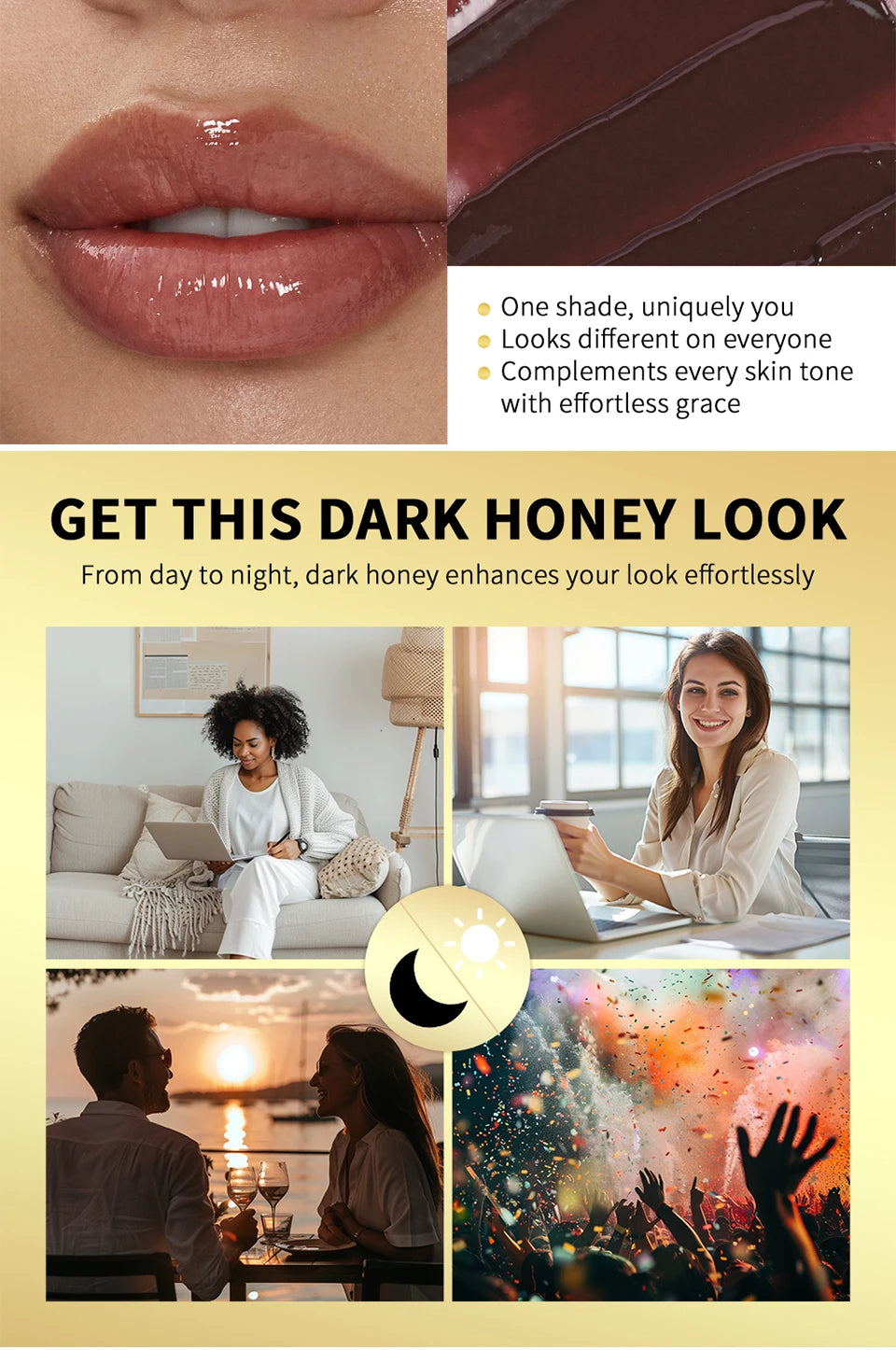 Colorless Black Honey Lip Balm – Long-Lasting Moisturizing Lip Care