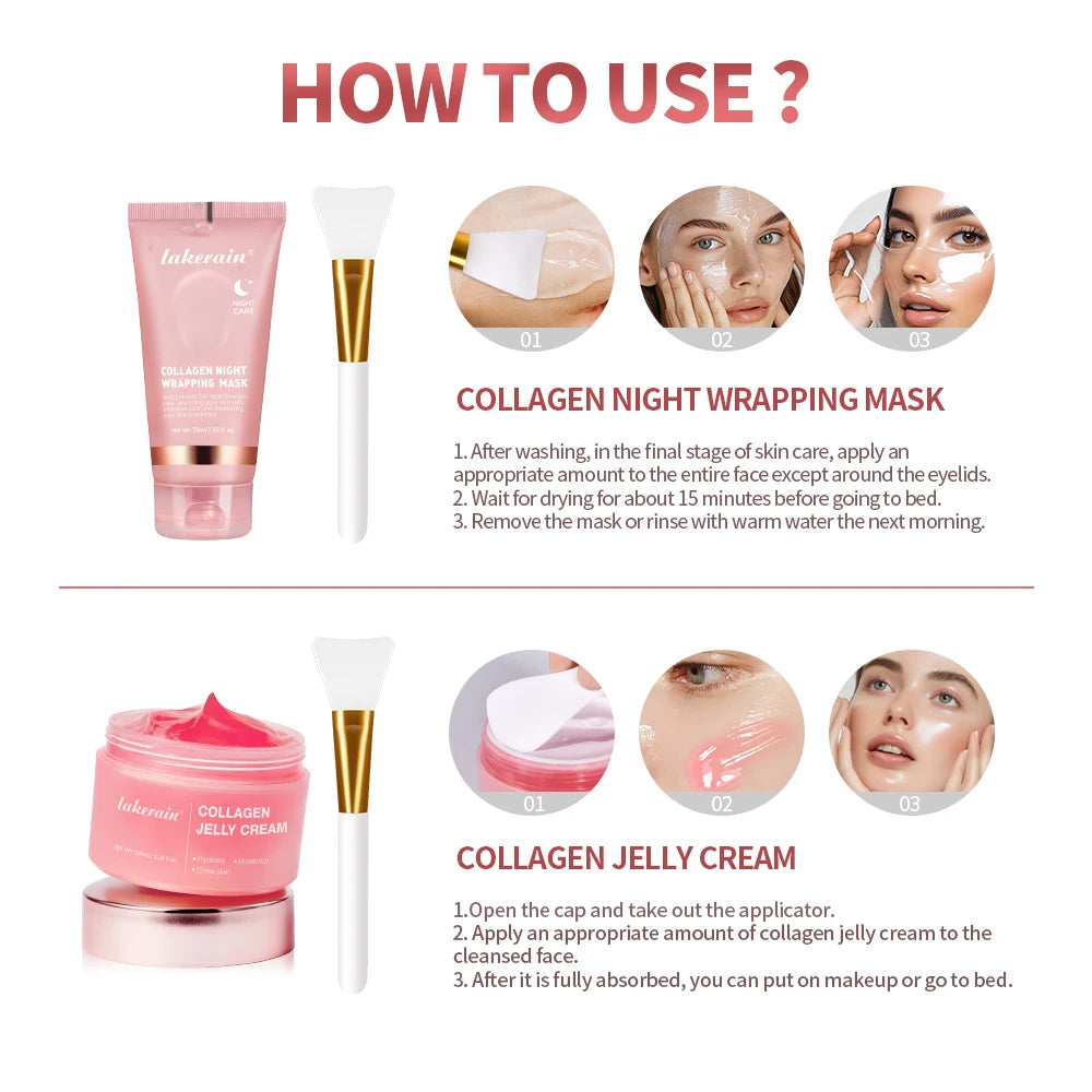 Hydrolyzed Collagen Jelly Peel-Off Facial Mask