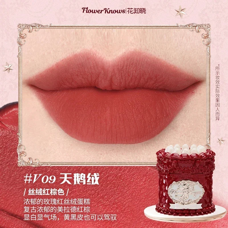 Flowerknows Strawberry Cupid Matte Velvet Lipstick
