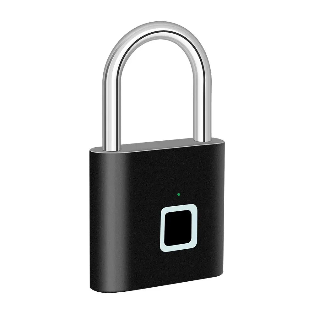 KERUI Smart Fingerprint Padlock – USB Rechargeable Waterproof Anti-Theft Lock