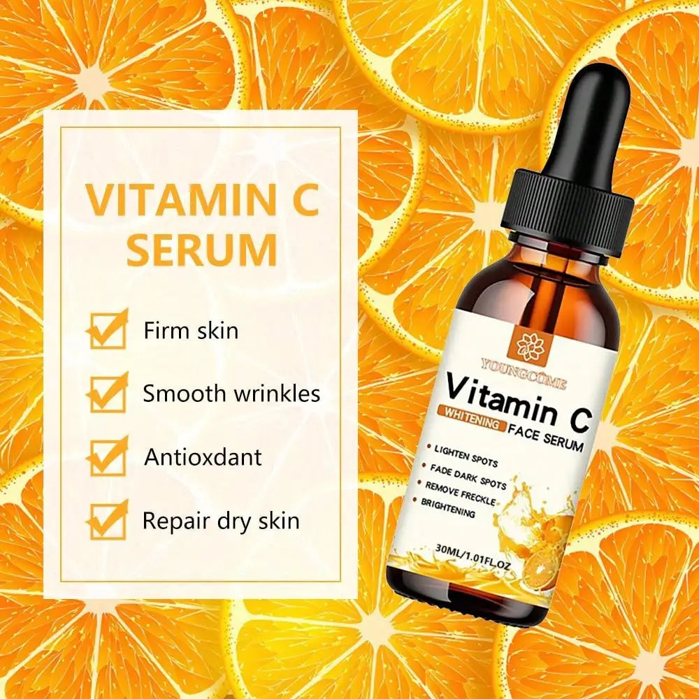 Vitamin C Facial Essence with Hyaluronic Acid – 30ml