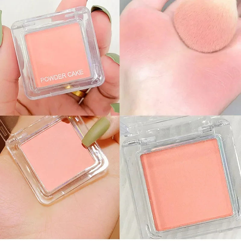 Matte Natural Blush Powder – Waterproof Cheek Tint for Face Contouring (1pc)