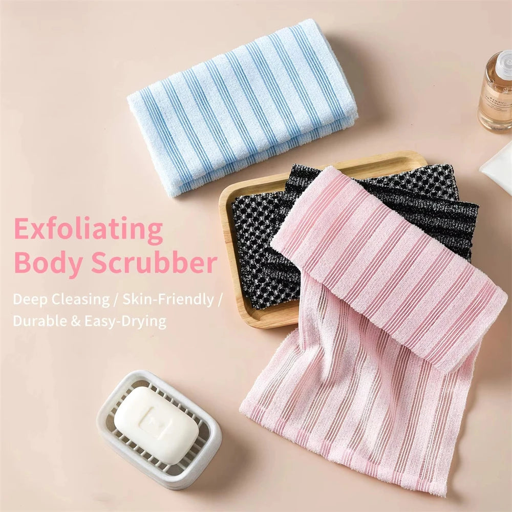 Exfoliating Back Scrubber Washcloth