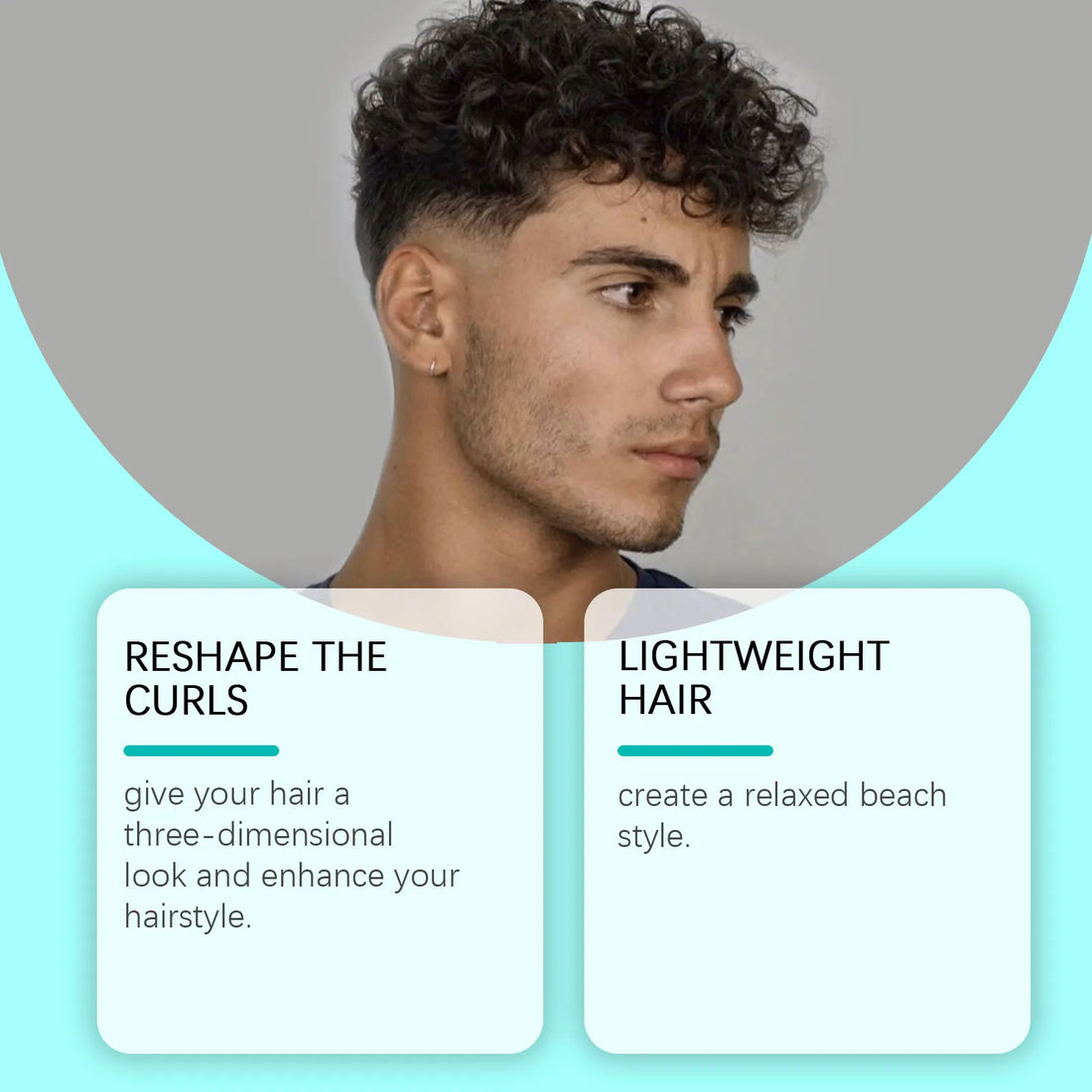 Sea Salt Hair Styling Spray – Curl Defining & Volumizing Mist
