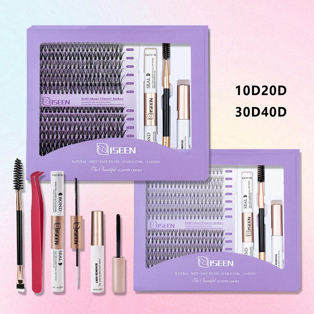 DIY Lash Extension Kit with Clusters & Tools