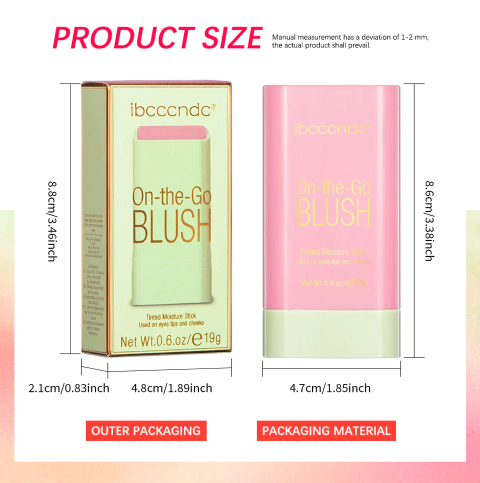 pixiBlush Matte Pink Blush Stick