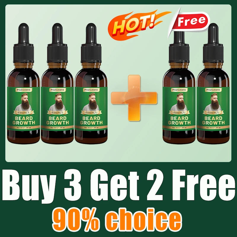 2025 Beard & Hair Growth Essence